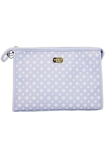 Dkny Legacy Tstand Bags Cosmetic Bag, Travel Makeup Bag Small, Small Waterproof and Lightweight Cosm