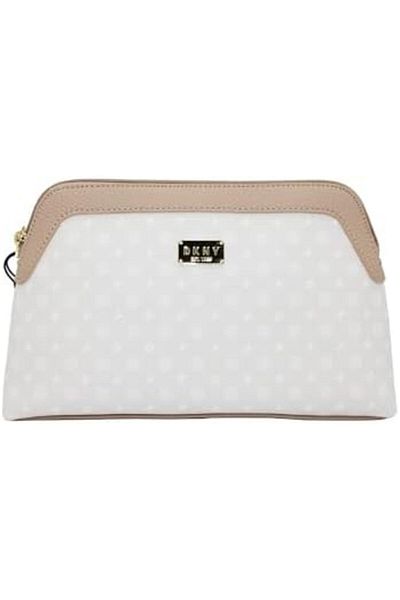 Dkny Legacy Beauty Pouch Cosmetic Bag, Travel Make up Bag Small, Small Waterproof and Lightweight Co