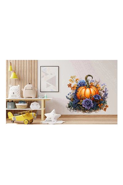 BV Decorative sticker, Pumpkin, Multicolor, 62 cm, 1322STK-4