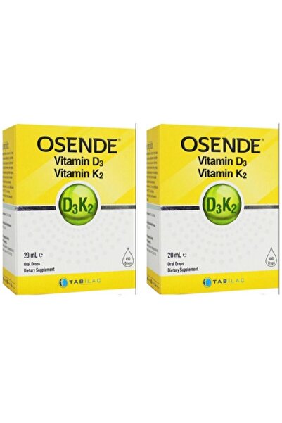 Osende Vitamin D3K2 20 ml 2 Adet