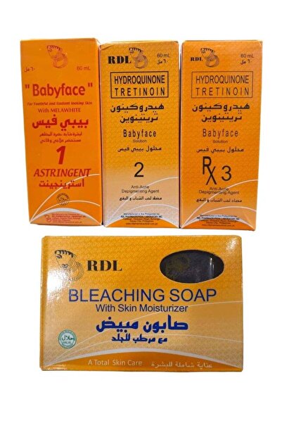 Babyface الصابون مع جميع درجات المحلول