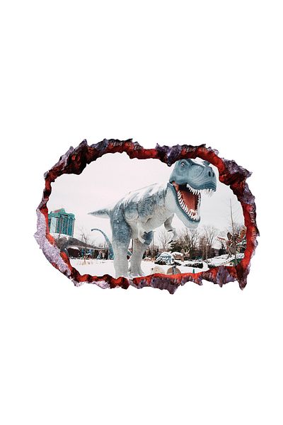 BV Decorative sticker with Dinosaurs, 85 cm, 4431ST-1