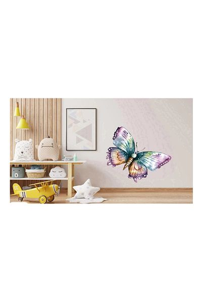 BV Decorative sticker, Butterfly, Multicolor, 80 cm, 1207STK-6