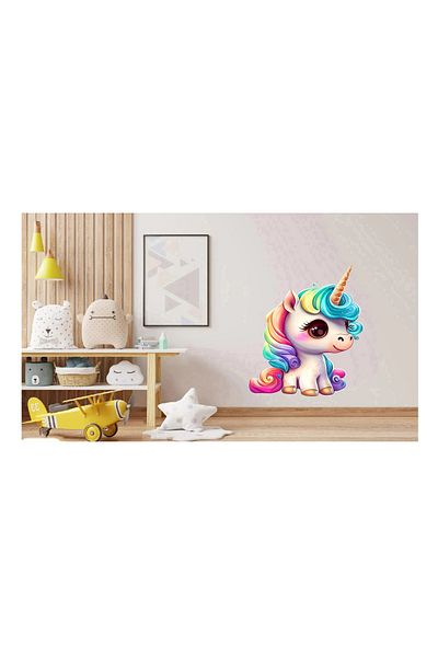 BV Decorative sticker, Unicorn, Multicolor, 75 cm, 1202STK