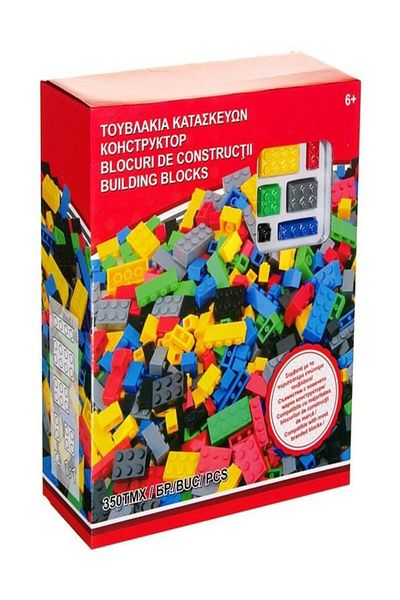 OEM Construction Cube Set – 350 Pieces Basic Color