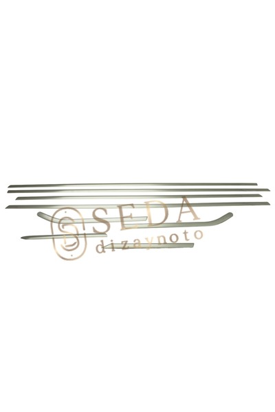 Seda Dizayn Oto Ford Focus 3 HB /3d 2011 > 2017 Cam Çıtası 8 Prç. P. Çelik - HB