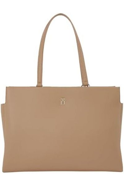Tommy Hilfiger Tommy Hilfiger TH Legacy Tote M Safari Canvas