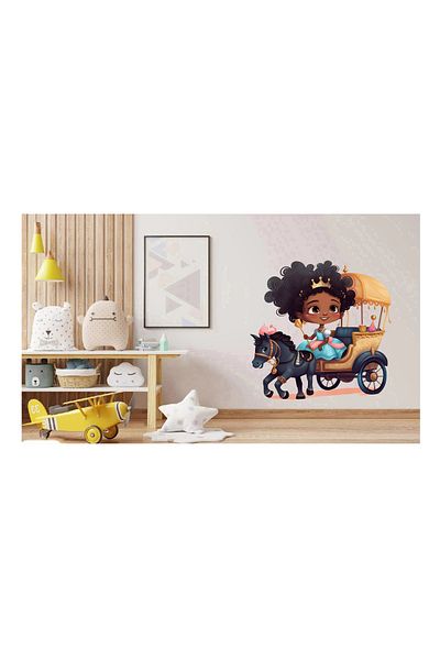 BV Decorative sticker, Little Princess, Multicolor, 61 cm, 1280STK-6