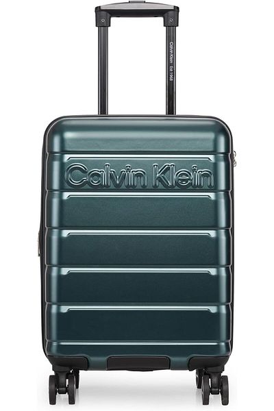 Calvin Klein Ridge Line Hardside Spinner Luggage On Wheels, Ultra Lightweight ABS, 4 Double Wheels with TSA Lock