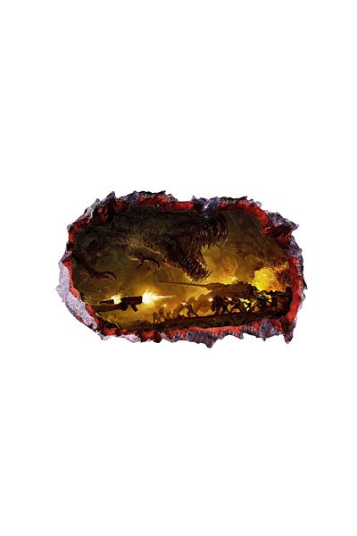 BV Decorative sticker with Dinosaurs, 85 cm, 4427ST-1