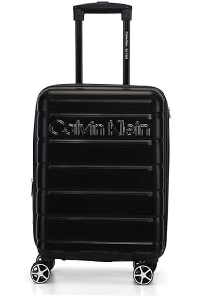 Calvin Klein Ridge Line Hardside Spinner Luggage On Wheels, Ultra Lightweight ABS, 4 Double Wheels with TSA Lock
