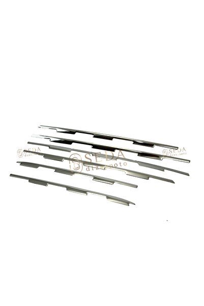 Seda Dizayn Oto Peugeot Rifter Passenger Krom 2019 - 2024 Ön Panjur Çıtası (P...