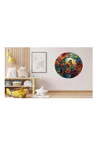 BV Decorative sticker, Butterfly, Multicolor, 60 cm, 1278STK-2