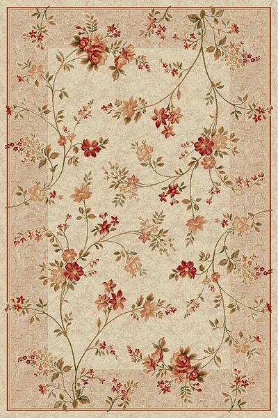 Lotos Carpet Covorexpert 551-100, Various Sizes, Cream, 8 Mm Thread, Anti-Allergic, Living Room, Bedroom