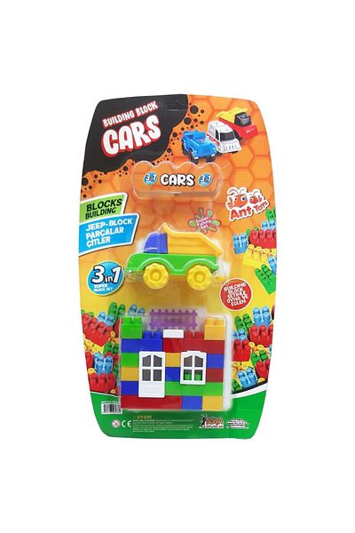 ATABY Building Blocks with Vehicles, Lego