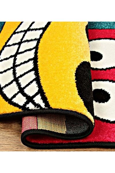 Kolibri Children's Room Carpet Covorexpert Smile 11177-120, 200 x 300 cm, Multicolor, 9 mm Thread, Anti-Allergic