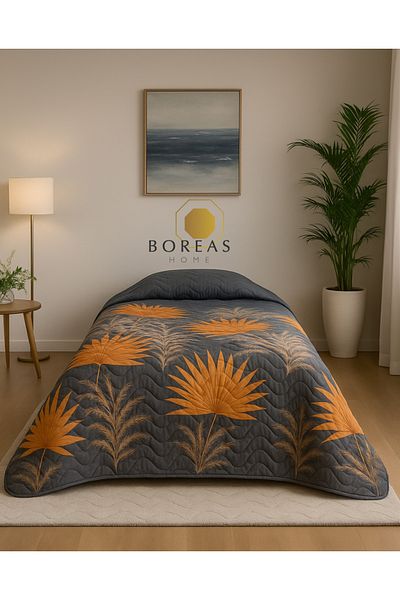 Boreas Home Bella Quilted Bedspread Single