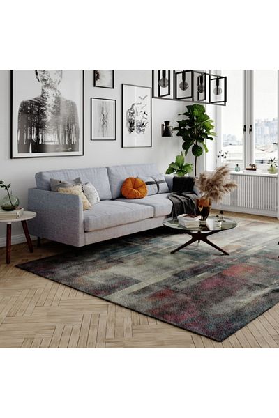 Kolibri Carpet Covorexpert Abstract 11023-192, Various Dimensions, Multicolor, 9 Mm Thread, Anti-Allergic, Living Room