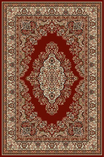 Covorexpert Carpet Lotos 1524-210, 60 x 110 cm, Red, 8 mm thread, Anti-allergic, Living room, Bedroom