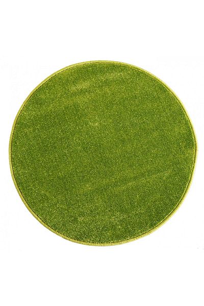 Kolibri Round Carpet for Children's Room Covorexpert 11000-130, Various Sizes, Green, 9 Mm Thread, Anti-Allergic