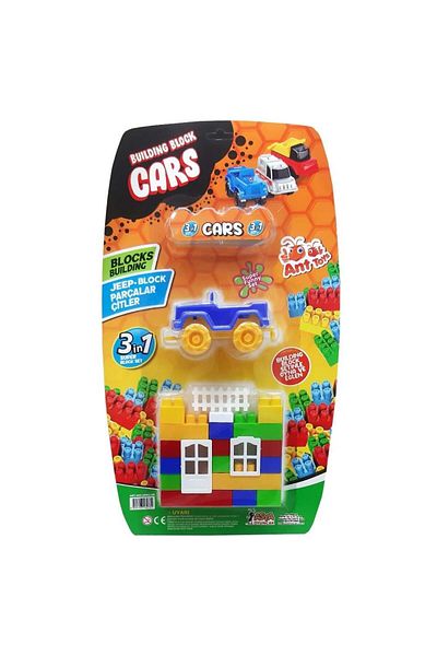 ATABY Building Blocks with Vehicles, Lego