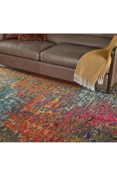 Covorexpert Carpet Celestian Ces14, Brown, 12 Mm Thread, Anti-Allergic, Living Room, Bedroom