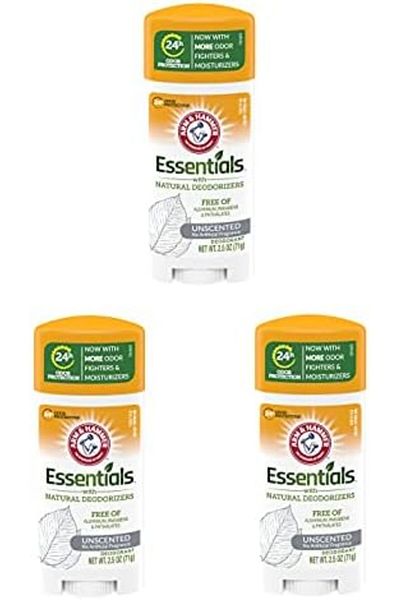 Arm&Hammer Arm & Hammer Deodorant Unscented, 73ml, Pack of 3