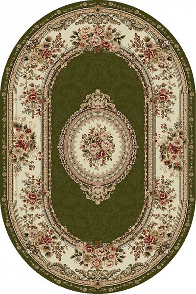 Lotos Oval Carpet Covorexpert 571-310, Various Sizes, Beige, Cream, 8 Mm Thread, Anti-Allergic, Living Room