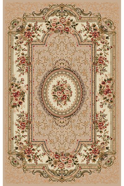 Lotos Carpet Covorexpert 571-110, Various Sizes, Beige, 8 Mm Thread, Anti-Allergic, Living Room, Bedroom