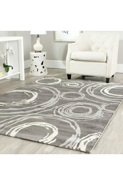 Mira Carpet Covorexpert 24010-196, 60 x 110 cm, Grey, 6 mm thread, Anti-allergic, Living room, Bedroom