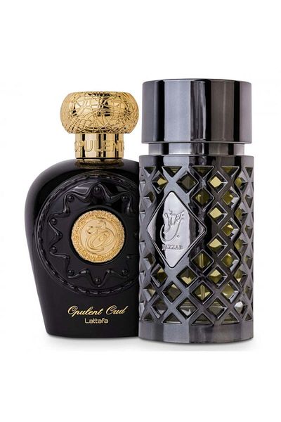 lattafa Pachet, Opulent Oud + Jazzab Silver