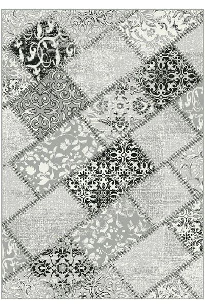 Cappuccino Carpet Covorexpert 16010-90, 60 x 110 cm, Grey, 7 mm thread, Anti-allergic, Living room, Bedroom