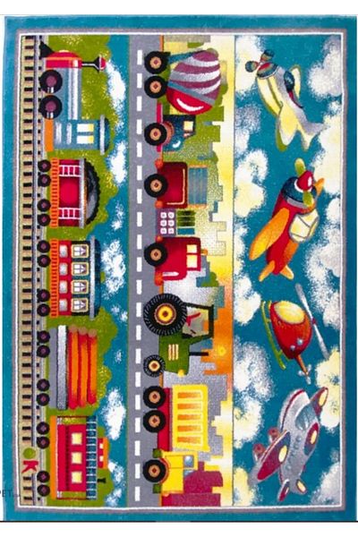 Kolibri Children's Room Carpet Covorexpert 11497-140, Various Sizes, Multicolor, 9 Mm Thread, Anti-Allergic