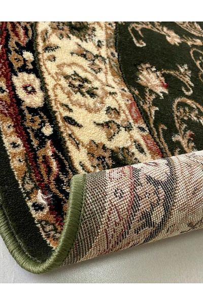 Lotos Round Carpet Covorexpert 523-310, Various Sizes, Green, 8 Mm Thread, Anti-Allergic, Living Room