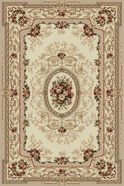 Lotos Carpet Covorexpert 568-100, Various Sizes, Beige, 8 Mm Thread, Anti-Allergic, Living Room, Bedroom