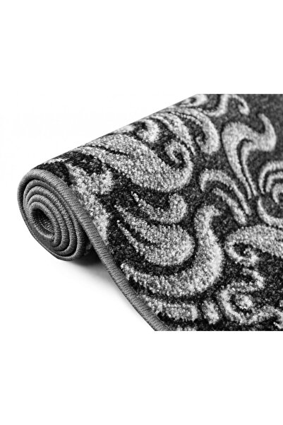 Mira Carpet 24031-619, Gray, 6 Mm Thread, Anti-Allergic, Living Room, Bedroom