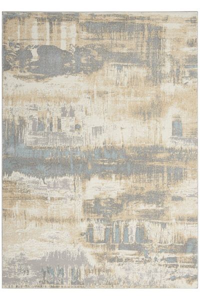 Calvin Klein Carpet Covorexpert Calvin Klein ECH02, 160 x 221 cm, Cream, Ivory, 6 mm thread, Anti-allergic