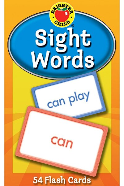 Brighter Child كارسون ديلوسا - بطاقات تعليمية للكلمات البصرية - ٥٤ بطاقة لتعل...