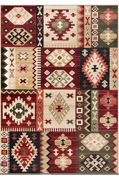 Covorexpert Carpet Lotos 15081-230, 80 x 150 cm, Red, 8 mm thread, Anti-allergic, Living room, Bedroom