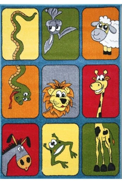 Kolibri Children's Room Carpet Covorexpert 11380-120, Various Sizes, Multicolor, 9 Mm Thread, Anti-Allergic