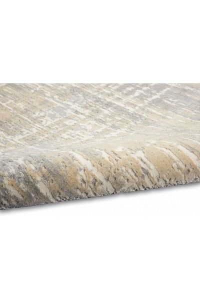 Calvin Klein Carpet Covorexpert Calvin Klein ECH04, 160 x 221 cm, Beige, Grey, 6 mm thread, Anti-allergic, Polypropylene