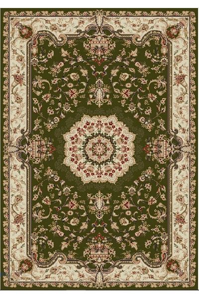 Lotos Carpet Covorexpert 1520-310, Various Sizes, Green, 8 Mm Thread, Anti-Allergic, Living Room, Bedroom