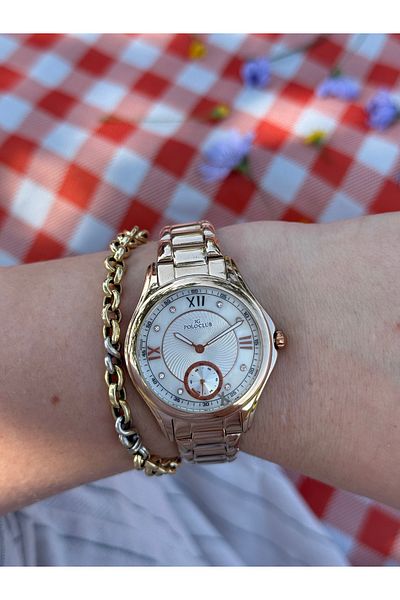 JG. Polo Club Jg.Polo Club Rose Gold Color Steel Color-Changeable Women's Watch