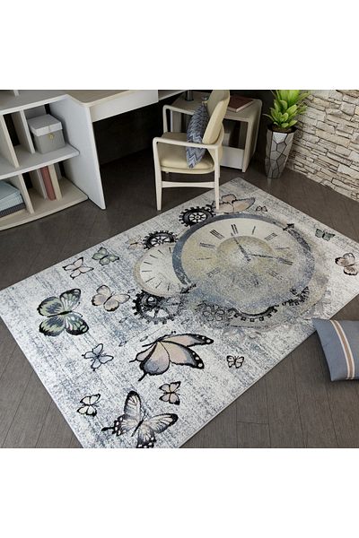 Dream Carpet Covorexpert 18041-192, 120 x 170 cm, Gray, 8 mm thread, Anti-allergic, Living room, Bedroom