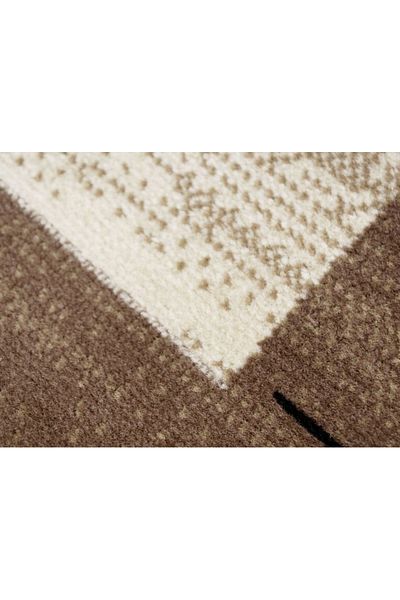 Luna Carpet Covorexpert 1805-12, 160 x 230 cm, Beige, Brown, 6 mm thread, Anti-allergic, Living room, Bedroom