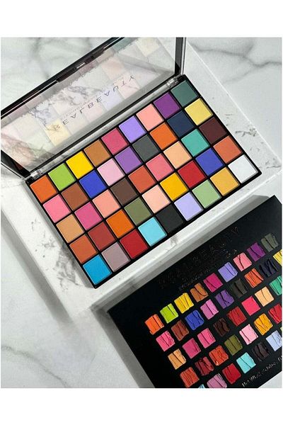 real beauty Professional Eyeshadow Palette 45 Colors Multicolor