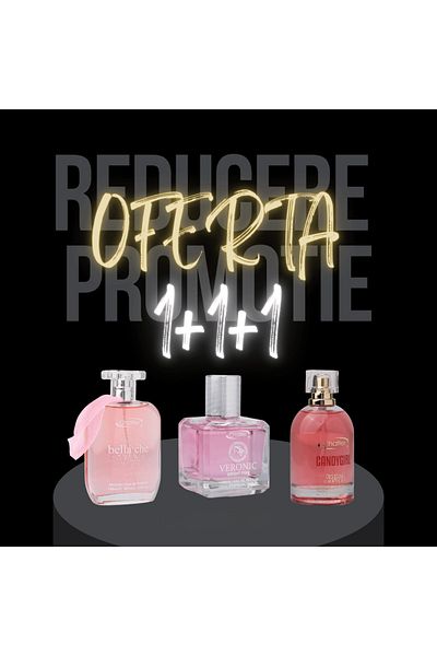Chatler Offer 3 Products - Original Candygirl, Bella Che Woman, Veronic Bright Pink Woman