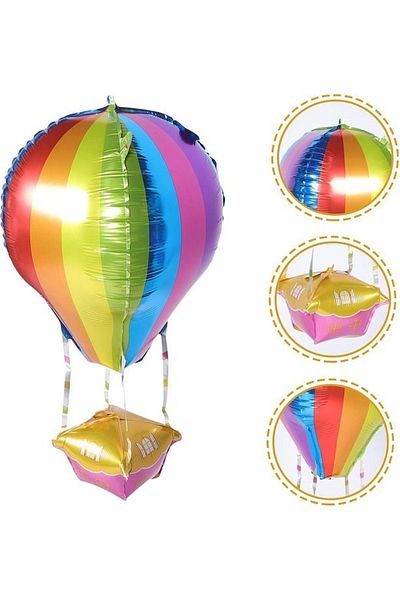 DÜVENCİ TİCARET Cappadocia Flying Balloon Rainbow Color
