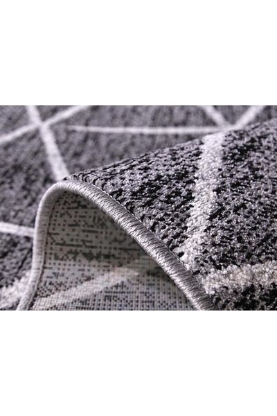 Kolibri Carpet Covorexpert 11258-198, 120 x 170 cm, Gray, 9 mm thread, Anti-allergic, Living room, Bedroom