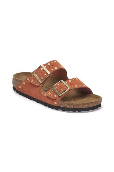 Birkenstock Arizona Rivet LEVE tmavě rezavá